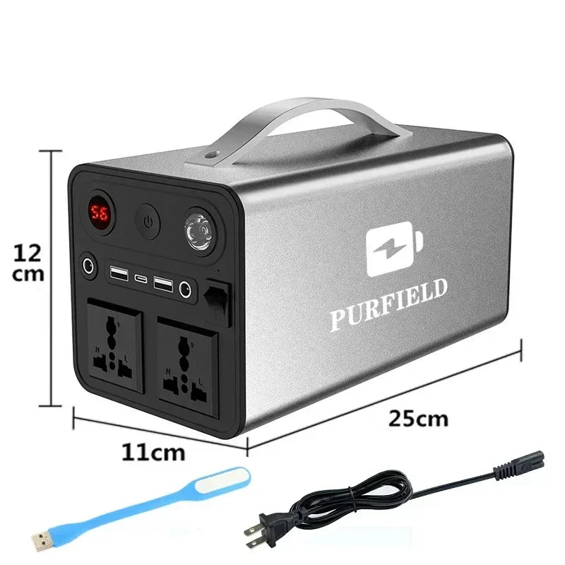 90000Mah 300W Portable Power Station 45000Mah 180W Outdoor Emergency Power Supply Power Bank Generator DC Output Battery Charger